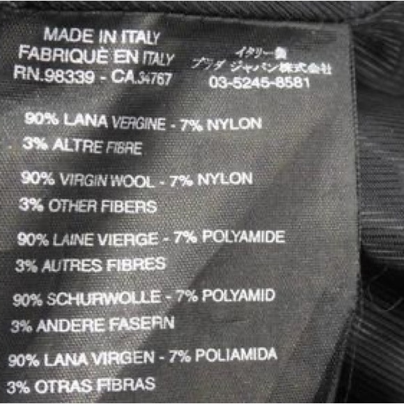 Authentic Prada Virgin Wool Black Skirt EU 40 US 4 - COA - Picture 9 of 9